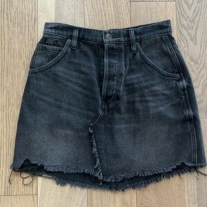 Free People denim skir